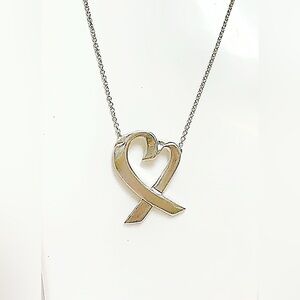 Tiffany & Co. Silver Heart Necklace